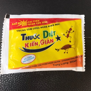 Combo 10 gói diệt kiến gián tận gốc thuốc diệt kiến sinh học trừ tận gốc kiến chúa