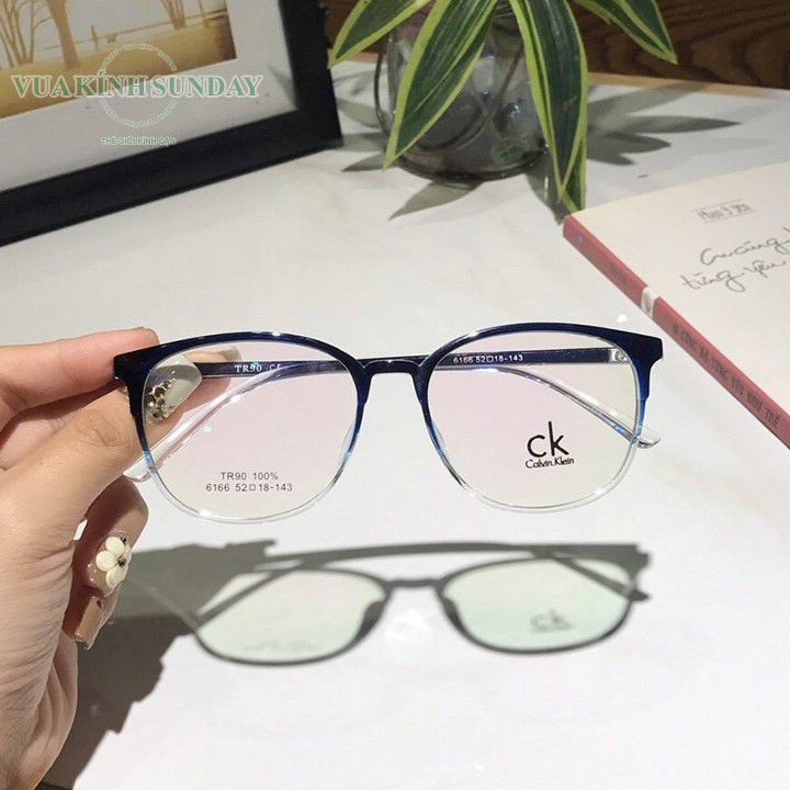 Kính cận nhựa dẻo dáng oval CKC V122