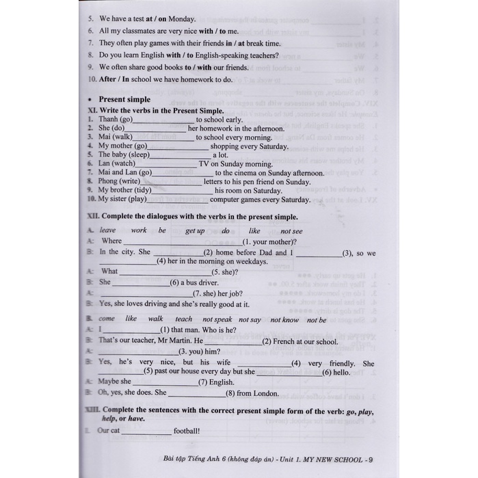 Ảnh Sách - Bài tập tiếng anh 6 - Global Success - Kết nối tri thức với cuộc sống (Tặng kèm đáp án) 4