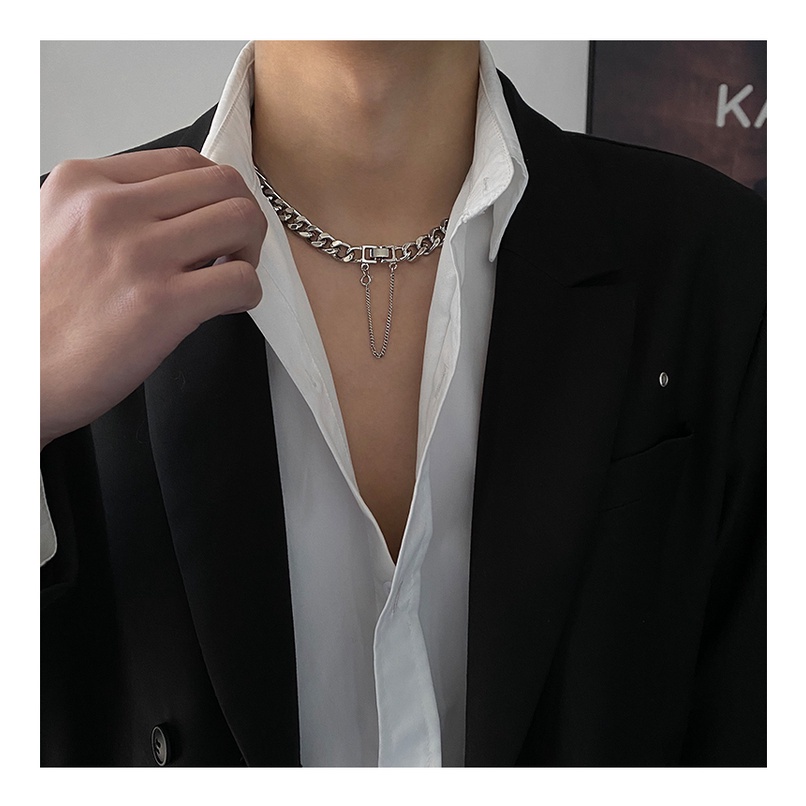 Dây Chuyền Vòng Cổ Nam Nữ Chuỗi Trơn Cuban Chain Xích Basic Thời Trang Ngầu Hiphop Titan Đẹp Không Gỉ - Horizon