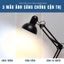 Đèn học PIXAR Bóng LED Chống Cận Bảo Vệ Mắt Đổi 3 Màu Kẹp Bàn Chắc Chắn Tao1501 Bảo Hành 2 Năm BA001