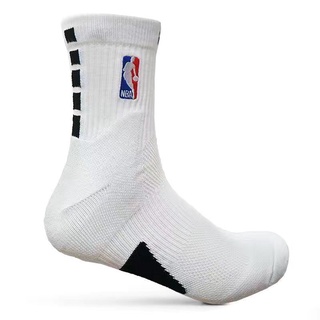 NBA Bóng Rổ Tất Nam Ống Cao Dày Khăn Đáy Giữa Ống Tất Huấn Luyện Thể Thao NK Phong Cách Mới Elite Tất INS