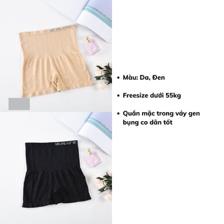 Quần mặc trong váy chống lộ co dãn tốt có túi zip riêng từng sản phẩm DEVARI V1168