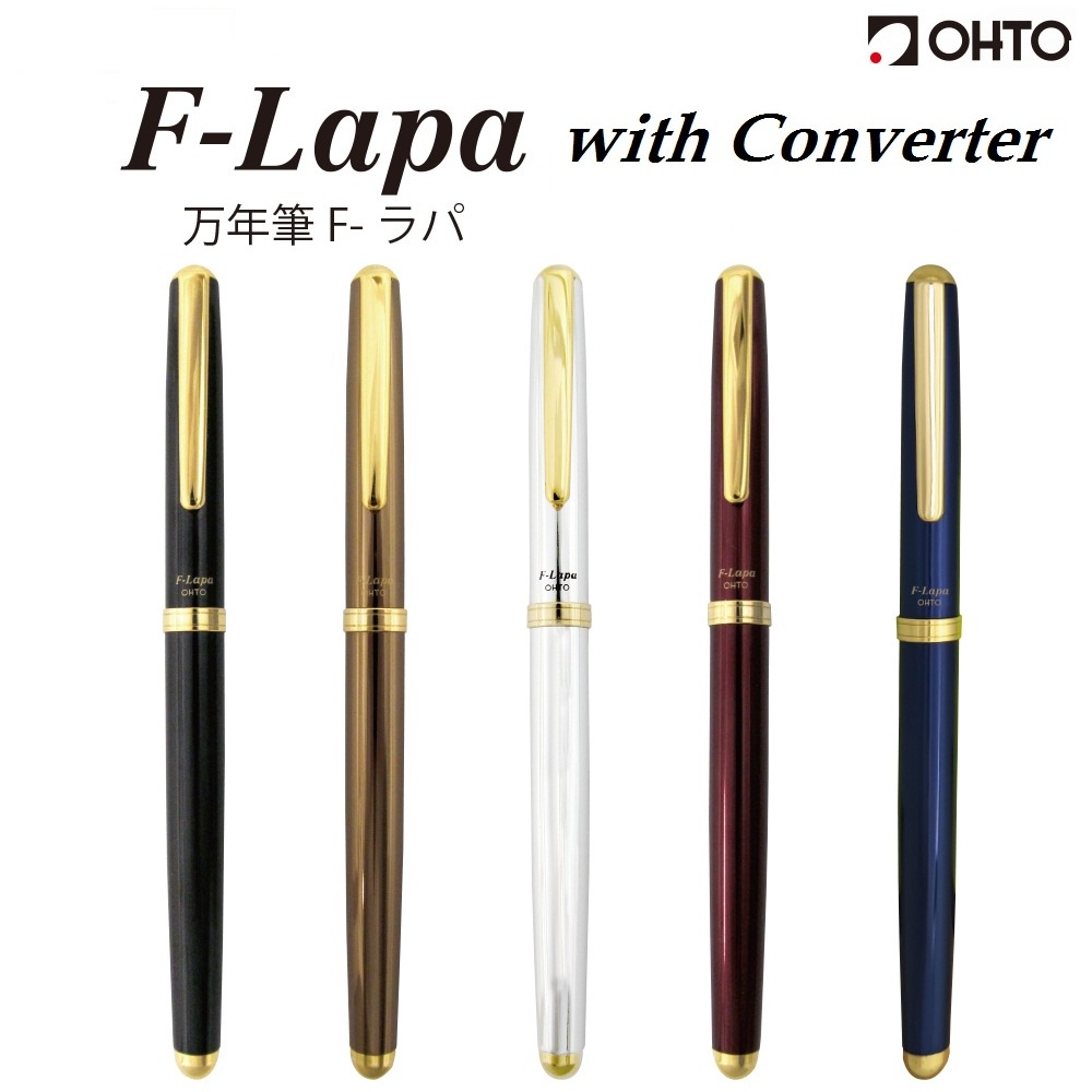 BÚT MÁY OHTO FOUNTAIN PEN "F LAPA" KÈM CONVERTER Shopee Việt Nam
