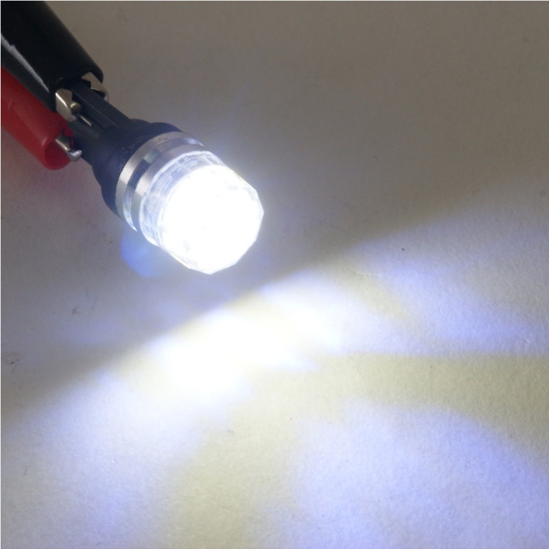 1 Bóng Đèn Led T10 5050 5 Smd Ánh Sáng Trắng Cho Xe Hơi Mới