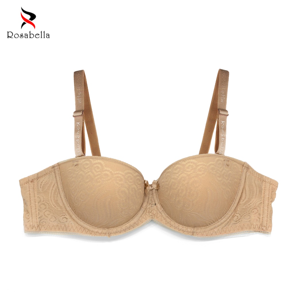 Ảnh Áo Lót Nữ Cup Ngực ROSABELLA Chất Liệu Cao Cấp Lớp Mút Dày Giúp Nâng Đẩy Vòng 1 RW06 3