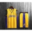 Bộ Quần Áo Bóng Rổ Los Angeles Lakers - Màu vàng – Mẫu 2022 – Trang phục thi đấu bóng rổ NBA HOT