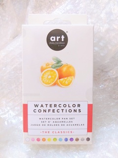 Sổ vẽ màu nước và Bộ màu nước PRIMA MARKETING - watercolor confections 🐻🌻🌻