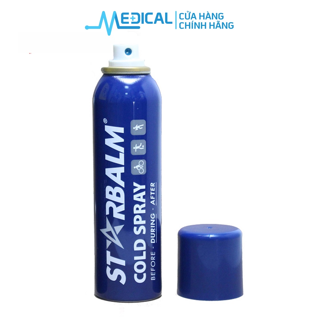 Ảnh Xịt lạnh hỗ trợ thể thao STARBALM Cold Spray 150ml sản xuất tại Hà Lan - MEDICAL 2