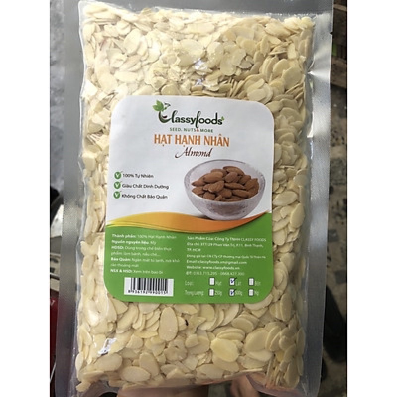 Địa điểm mua hạnh nhân lát 1kg