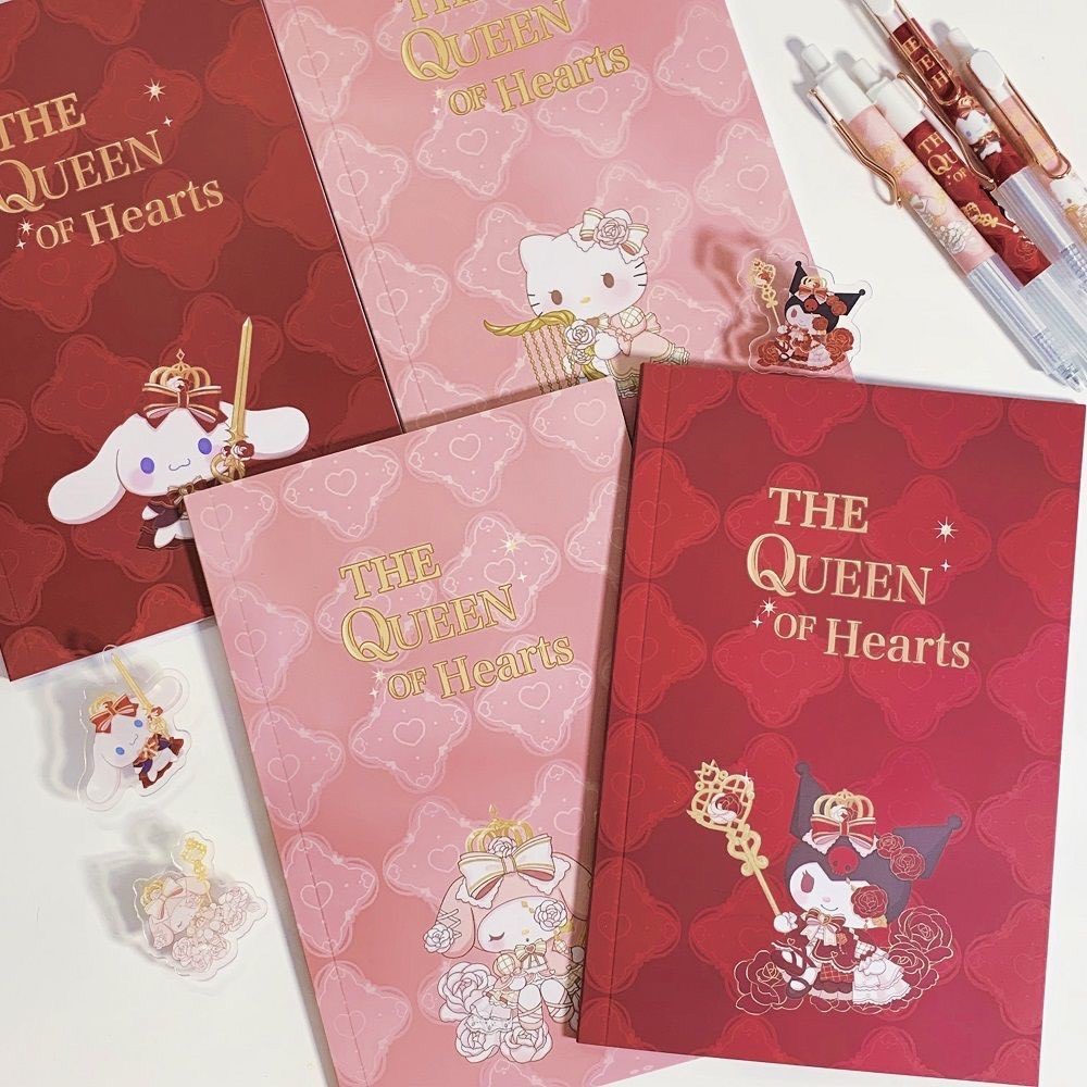Sổ Tay A5 và Giấy Nhớ Note Pad Queen of Hearts | Shopee Việt Nam