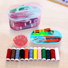 Bộ kim chỉ đa năng, hộp đồ may vá mini, Hộp kim chỉ khâu vá tiện lợi