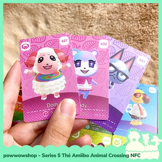 [Sẵn VN - Hỏa Tốc] SERIES 5 - Thẻ Amiibo NFC UV Cán Mờ Game Animal Crossing Horizons Trên Hệ Máy Nintendo Switch
