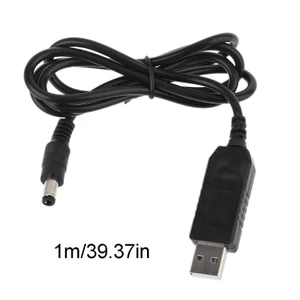 Dây Cáp Tăng Áp Hỗ Trợ Chuyển Đầu Usb Qc3.0 Usb Sang 12v 1.5a 5.5x2.1mm