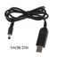 Dây Cáp Tăng Áp Hỗ Trợ Chuyển Đầu Usb Qc3.0 Usb Sang 12v 1.5a 5.5x2.1mm