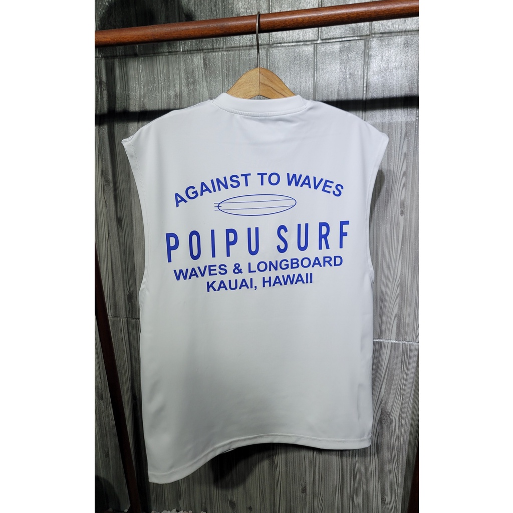 Áo thun Tanktop POIPU ICVCVNI Unisex Menwear Cotton