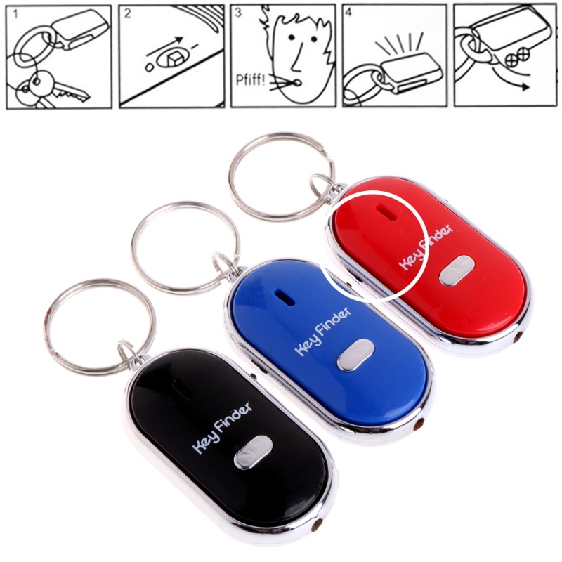 Wellb Di Động Chống Mất Chìa Khóa Tìm Còi Định Vị Tìm Chìa Khóa Dây Xích Cho w Thiết Bị Theo Dõi Báo Động Xe Hơi Cho Vòng Chìa Khóa Tắt