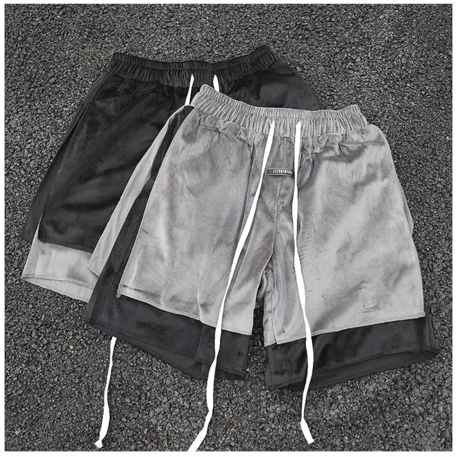 Quần Short Player Nhung - Giá sỉ Unisex