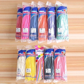 Bóng dài Thái Lan 260 dùng vặn hình nghệ thuật bịch 100 quả (chọn màu)