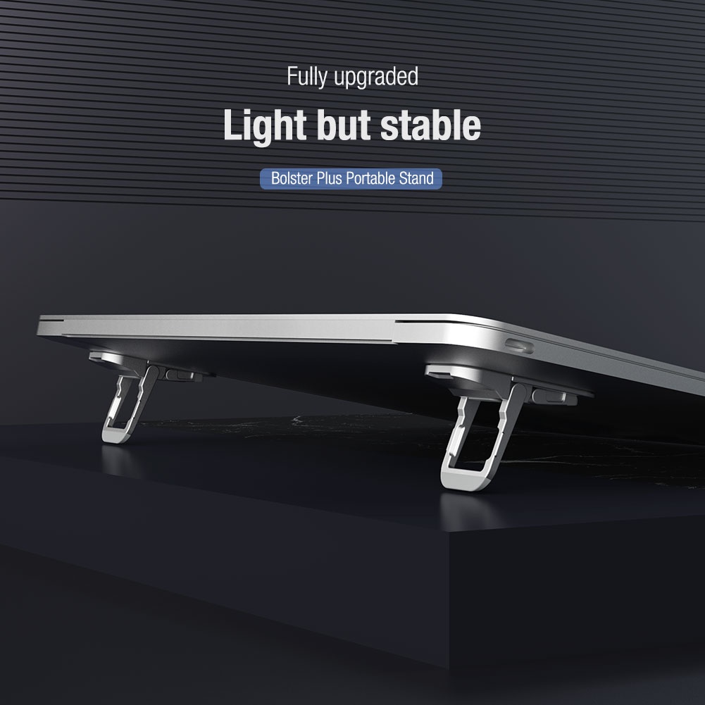 Ảnh Giá đỡ laptop 
NILLKIN sức mạnh tăng cường bằng hợp kim nhôm nhỏ gọn phù hợp với kích thước 14-17 inch 2
