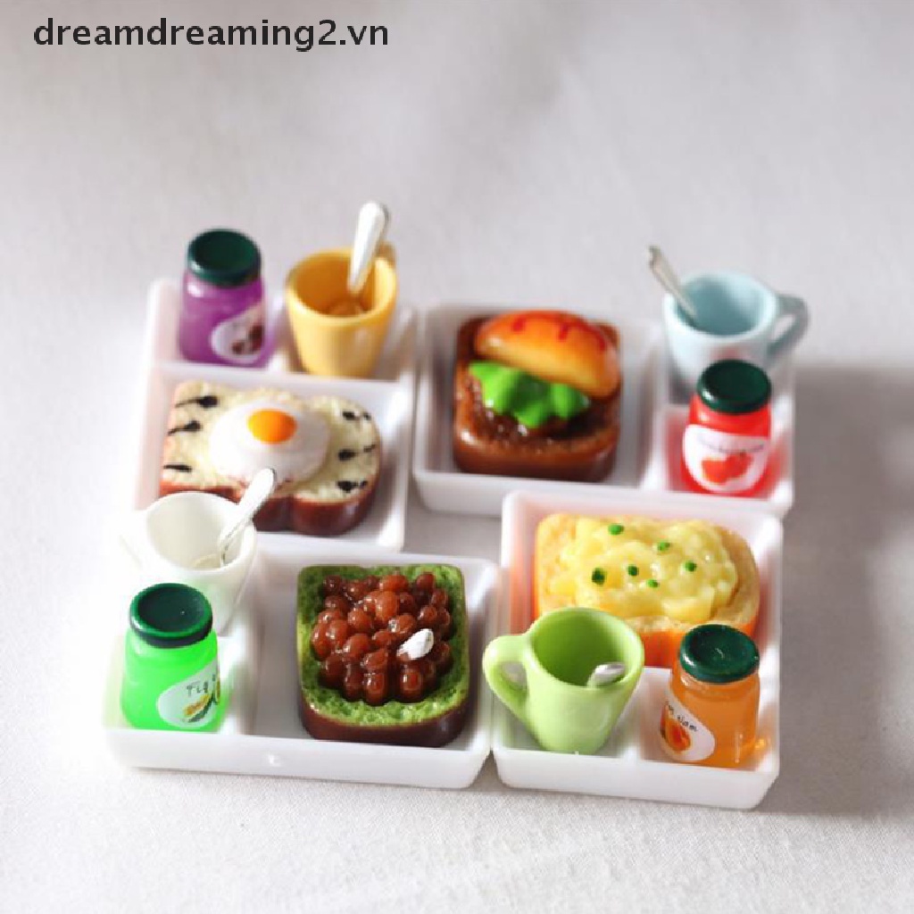 Bộ 5 Mô Hình Ngôi Nhà Búp Bê Dễ Thương