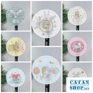 Lưới bọc quạt ngăn bụi bẩn hình thú có dây rút phù hợp cho nhiều loại máy quạt đa năng tiện dụng