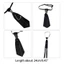 GODD Nam Vintage Có Thể Điều Chỉnh Cà Vạt Gothic Cho Kim Cương Giả Kim Loại Dây Buộc Pre-Tied Sang Trọng Cưới Trang Trí Trang Sức Bo