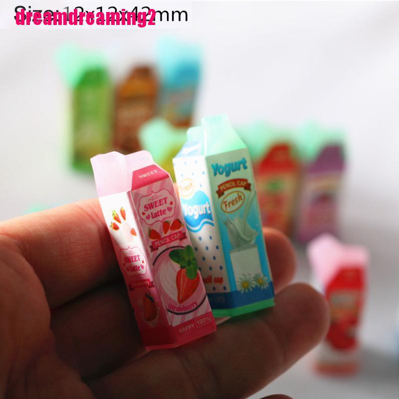 Bộ 4 Mô Hình Nước Ép Dễ Thương Trang Trí Nhà Búp Bê Tỉ Lệ 1 / 12