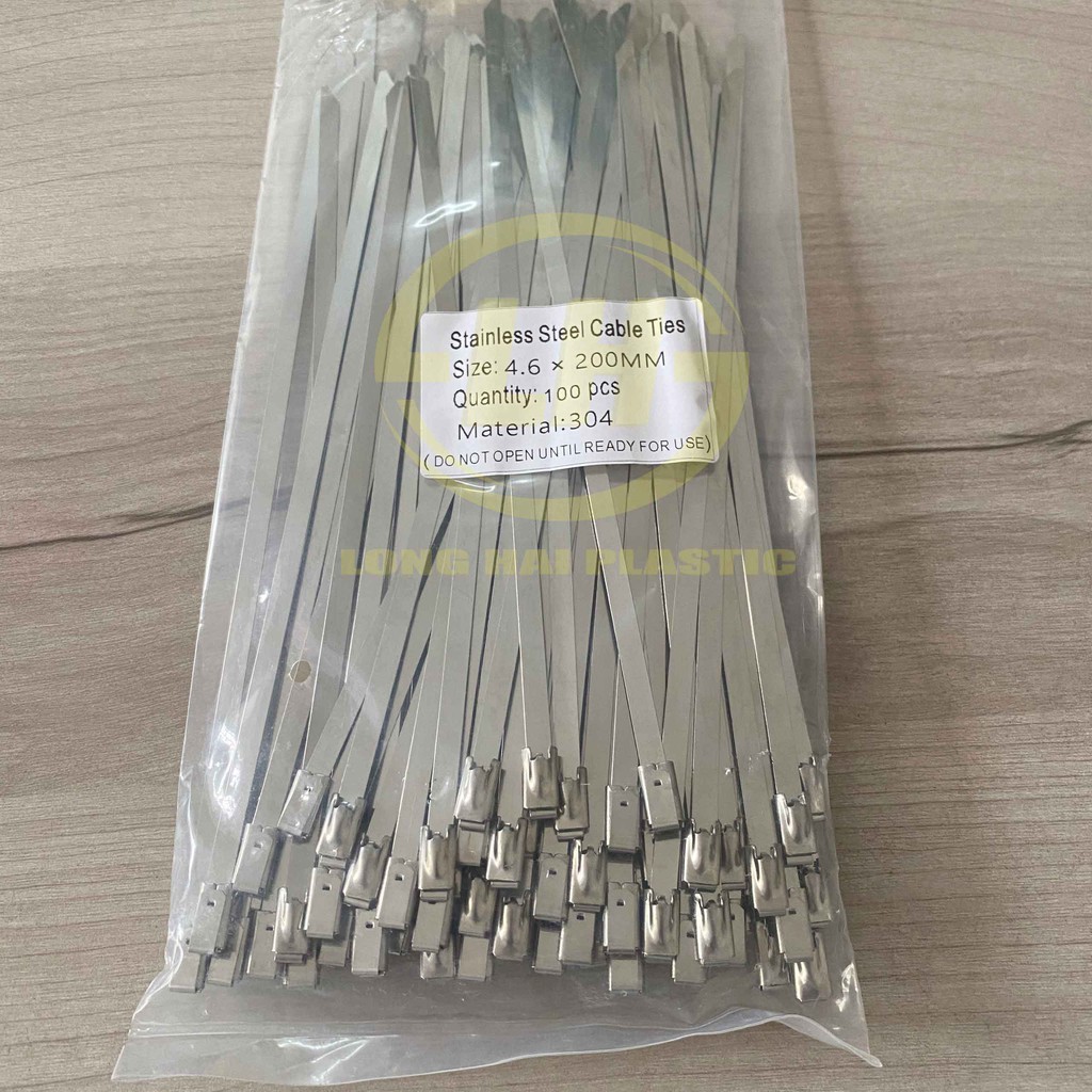 Dây Rút Inox 304 - Dây Rút Dùng Ngoài Trời - Nhiều Kích Thước (100 sợi ...