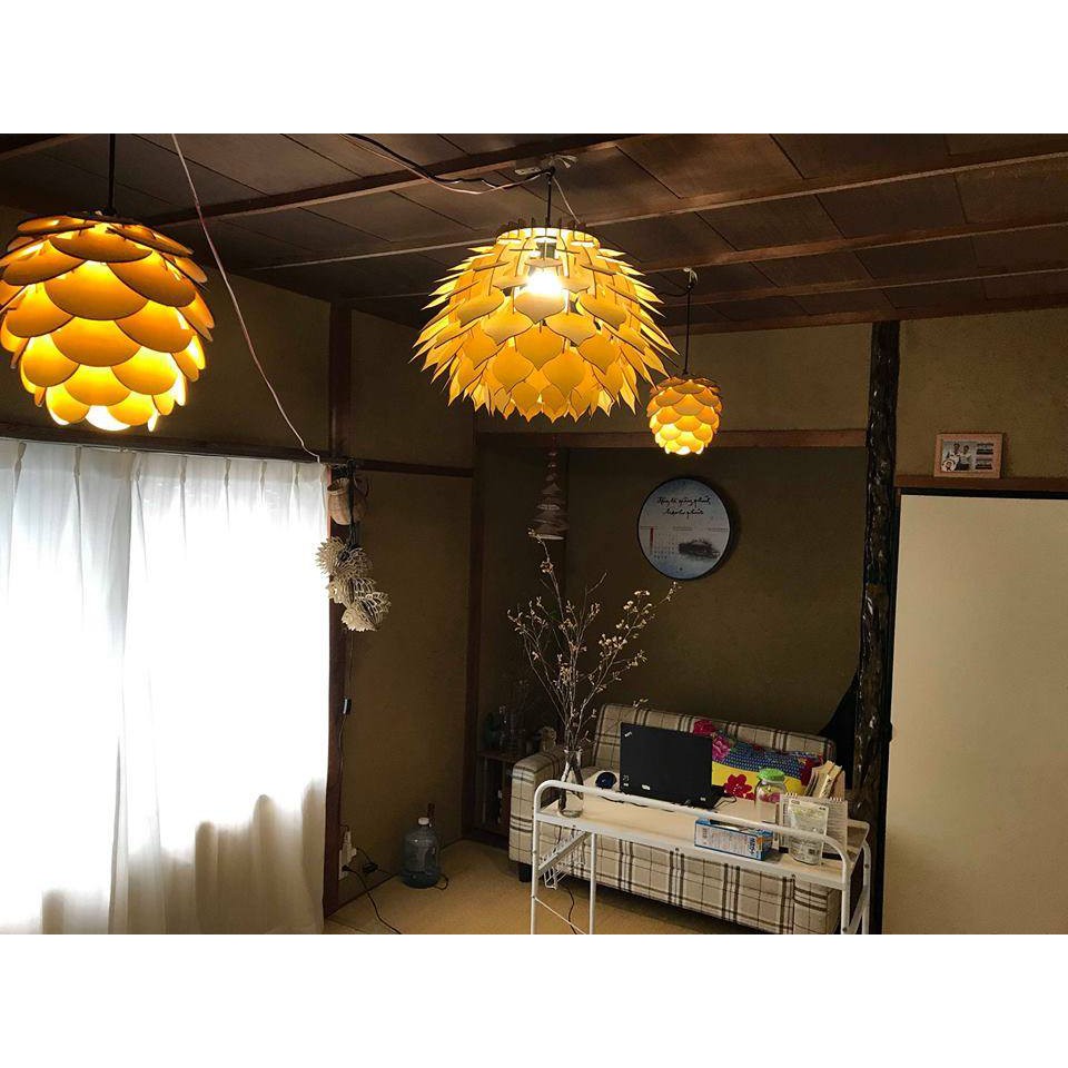 Đèn trang trí decor hoa sứ thả trần