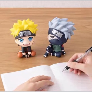 Nhân Vật Naruto Cao 8cm Mô Hình Đồ Chơi Nhân Vật Hatake Kakashi Uzumaki Sasuke Itachi Bằng PVC