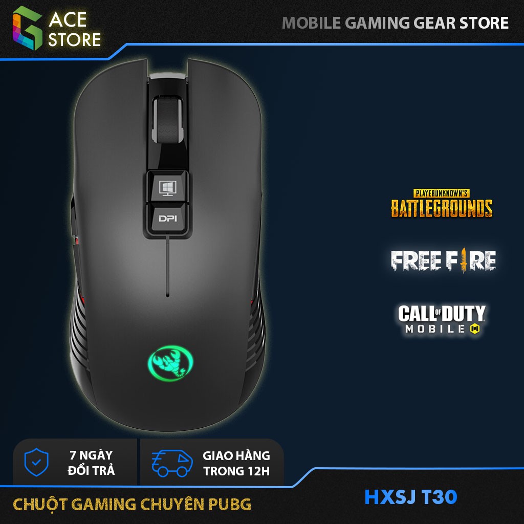 Chuột gaming không dây HXSJ T30