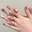 Sơn Móng Tay Dạng Lột Màu Hồng Lấp Lánh