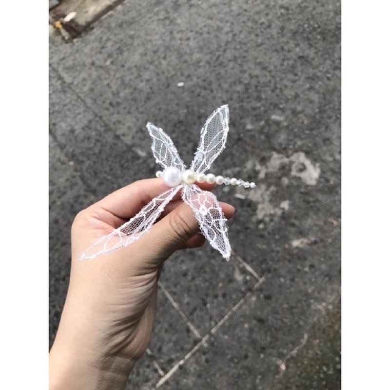 cài tóc chuồn chuồn ảnh thật