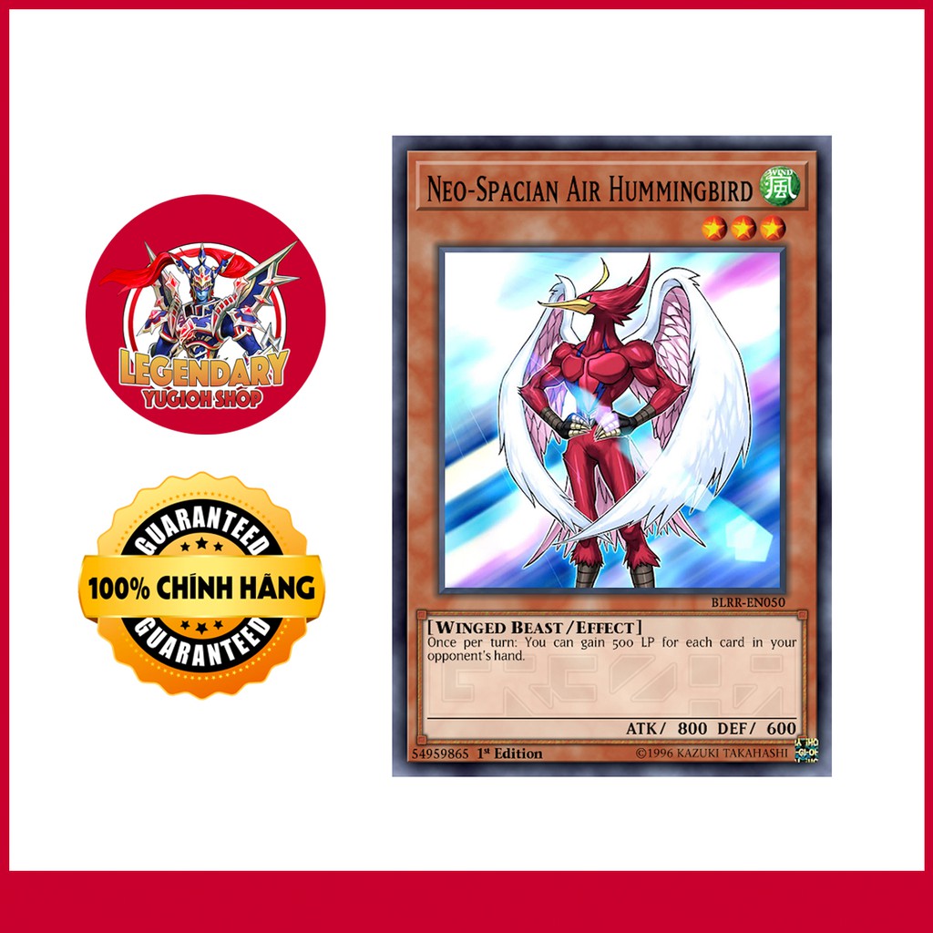 Yu-Gi-Oh! Carta Collezionabile: Neo-Spacian Air Hummingbird (DP06-EN001) – 1st Edition Common Da Duelist Pack 6 - 3