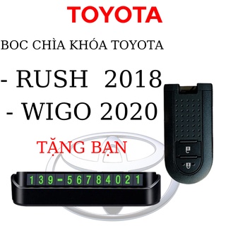 Bọc chìa khóa toyota rush,Bao da chìa khóa toyota wigo,bọc chìa khóa toyota wigo ( TR MÓC D )