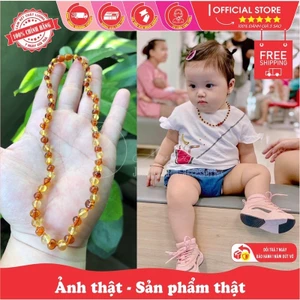 Bộ vòng cổ - Tay Amber Úc cho bé 0-10 tuổi SABRM2MNV