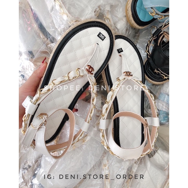 SẴN-Ảnh thật - Loại xịn-Dép sandal cói đi biển Hiền Hồ 3 màu -Full size hàng đẹp