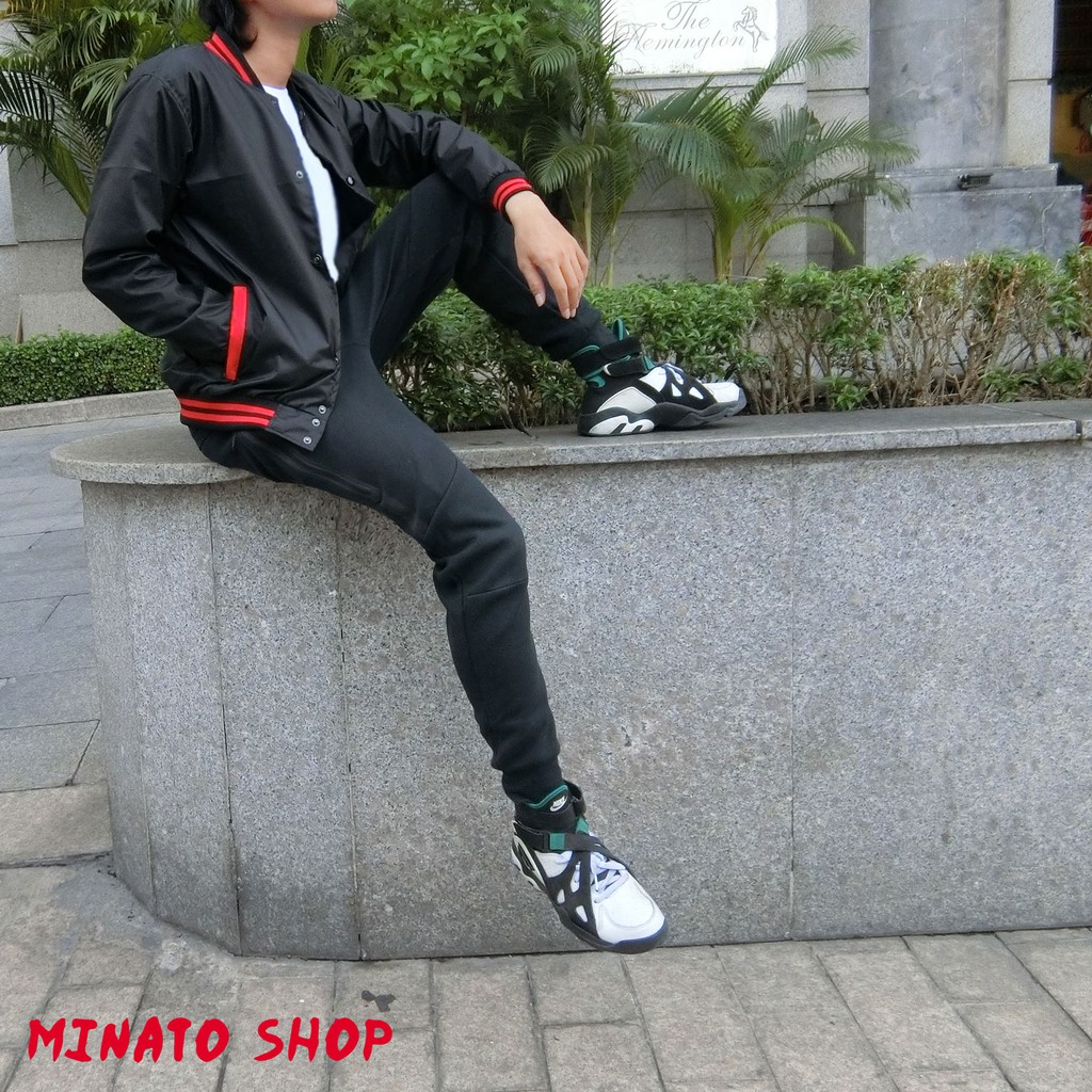 Áo Khoác Bomber Nam Nữ Unisex Form Vừa Fit Vải Dù Chống Nước