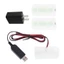 Yoo US Plug LR20 D Eliminator Cáp USB cho đồ chơi Bàn phím đèn pha từ xa
