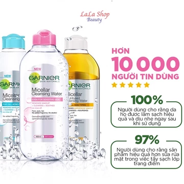 Nước Tẩy Trang Garnier Micellar Cleasing Water