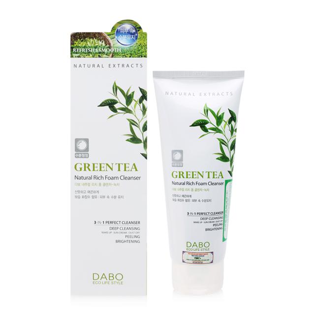 Ảnh Sữa rửa mặt trắng da sạch nhờn Dabo Hàn quốc( MẪU MỚI) ( 180ml) 1