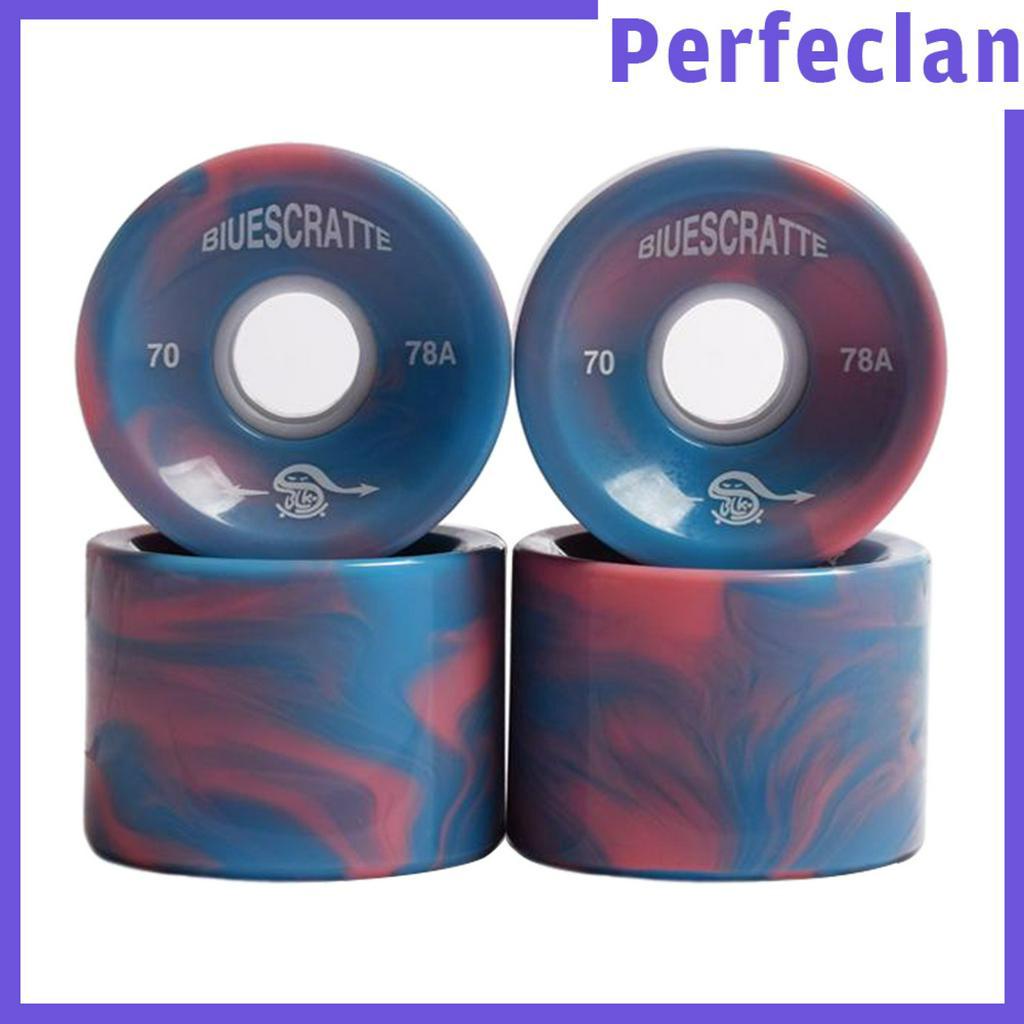 [Perfeclan] Ván trượt có độ cứng 4x 78A 70X51mm Bộ phận con lăn ván dài
