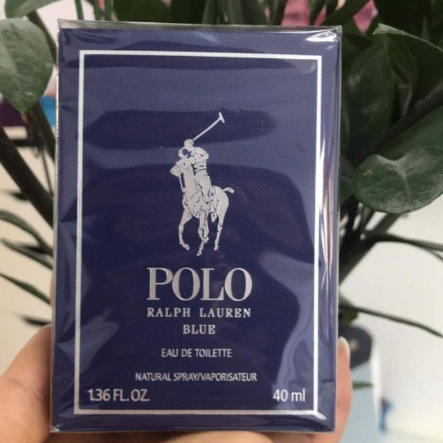 Nước Hoa Nam Polo Blue Của Hãng Ralph Lauren 40Ml | Shopee Việt Nam