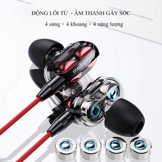 Tai nghe chơi game Giắc cắm 3,5 mm cho Android/iOS 6s 6plus/Samsung Tai nghe có dây Trải nghiệm nhập vai