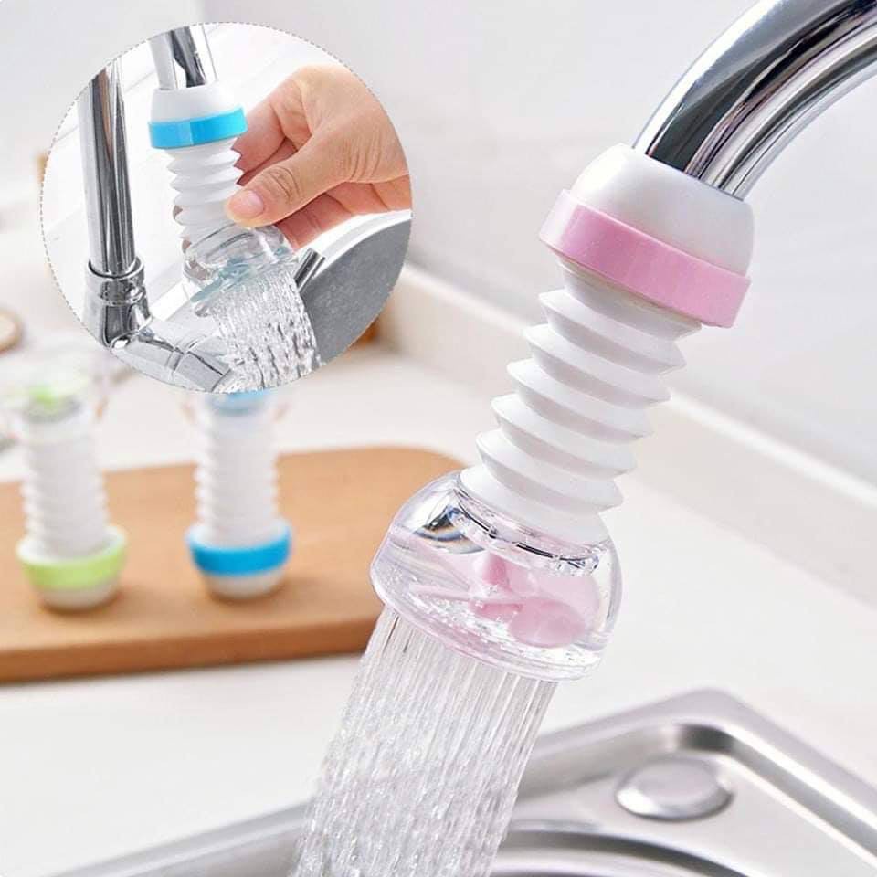 Đầu vòi lọc nước ,Đầu vòi 360 độ tăng áp lực nước rửa chén bát dể sử dụng