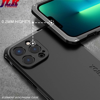 [Element] for iPhone 14 Pro Max 14Plus 14pro i14 Shockproof Dropproof Dustproof Aluminum Bumper Metal Armor Protect Cover Ốp Điện Thoại Kim Loại Nhôm Dạng Giáp Chống Sốc Chống Bụi Chống Rơi