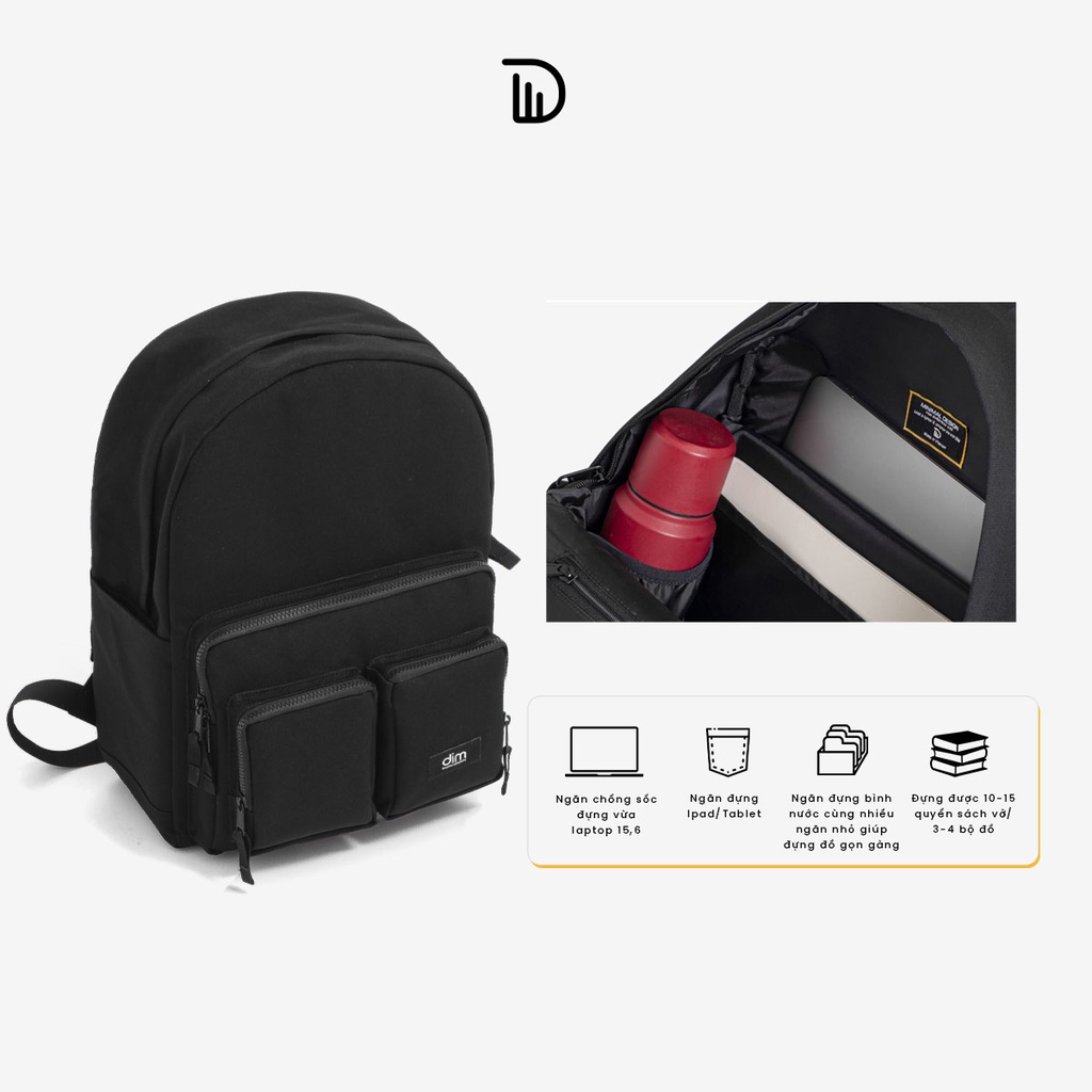 Mô tả Balo DIM Grand Backpack - 3