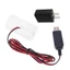 Yoo US Plug LR20 D Eliminator Cáp USB cho đồ chơi Bàn phím đèn pha từ xa