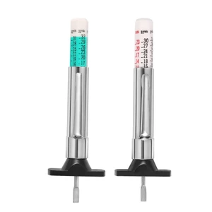 Máy đo độ dày tự động MOON Máy đo độ sâu lốp ô tô Bút đo 25MM